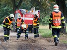 Moravskosleztí hasii eili následky po vydatném deti a boukách.