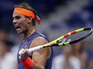 Rafael Nadal ve tvrtfinále US Open.