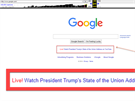 Snímek z Wayback Machine ukazuje, e Google skuten na Trumpv projekt...