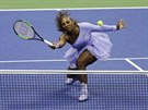 NA SÍTI. Americká tenistka Serena Williamsová uhrála v semifinále US Open na...