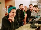Eva Decastelo pi natáení klipu pro festival Life! 2018