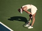 Vyerpaná Markéta Vondrouová v osmifinále US Open.