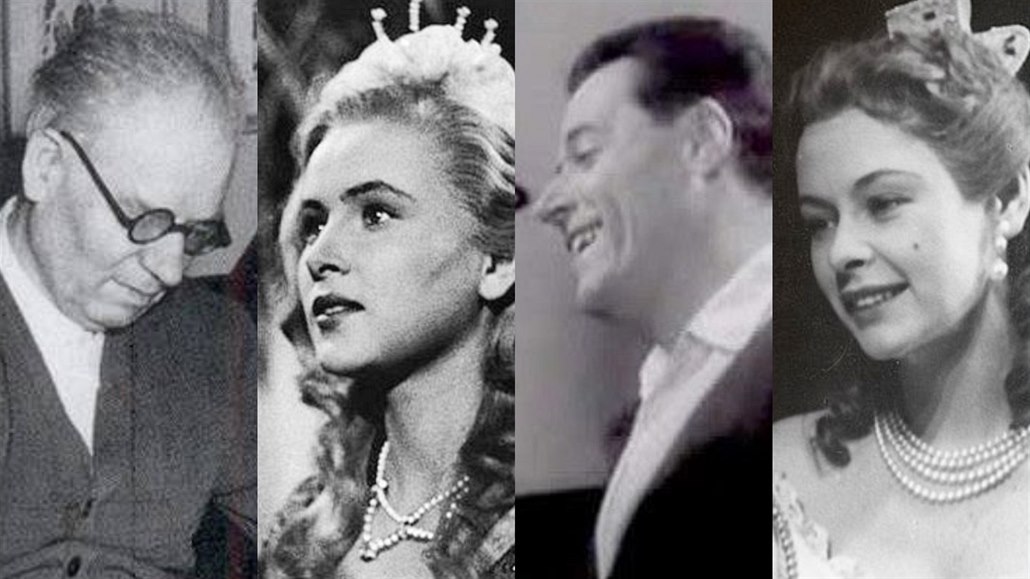 �eskoslovenské hv�zdy let 1948-1958. Josef Lada, Alena Vránová, Josef Bek,...