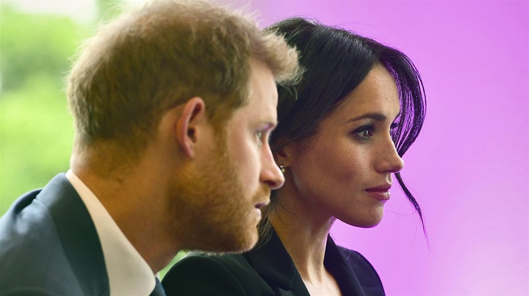 Princ Harry a vévodkyn� Meghan (Londýn, 4. zá�í 2018)