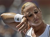 Newyorské vedro pocítila v osmifinále US Open i Dominika Cibulková.