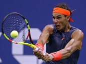 Rafael Nadal ve čtvrtfinále US Open.