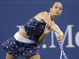 V MILOVANM NEW YORKU. esk tenistka Karolna Plkov m US Open v oblib, v...