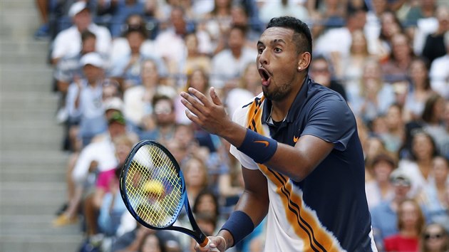 NIck Kyrgios na US Open.