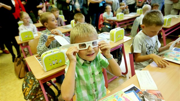 Zkladn kolu Hudcova v Brn navtvil na zatku novho kolnho roku ministr kolstv Robert Plaga.