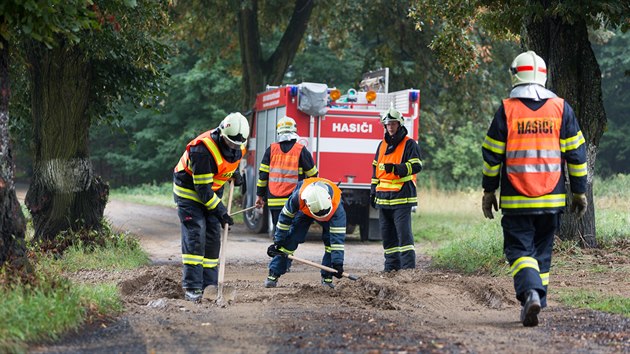 Moravskoslezt hasii eili nsledky po vydatnm deti a boukch.