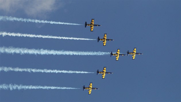 Leteck� p�ehl�dka CIAF 2018 v Hradci Kr�lov� (2.9.2018).