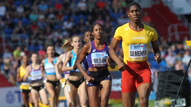 Caster Semenyaov zvtzila v bhu na 800 metr na Kontinentlnm pohru.