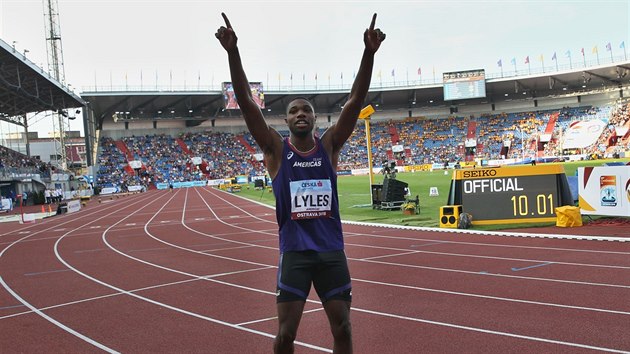 Noah Lyles vyhrl zvod na 100 metr.