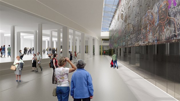Do podzemí na Letné budou návštěvníci za pár let chodit do Centra současného umění, studie
využitelnosti prostoru vznikly už v roce 2012 (na snímku). (7.9.2018)