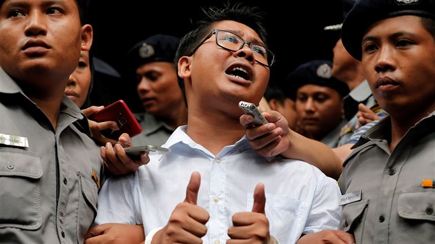 Novini v Barm dostali sedm let. Psali o pronsledovn Rohing
