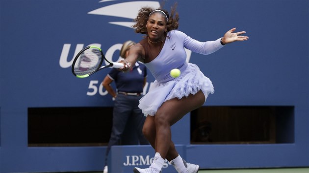 ŠESTINÁSOBNÁ ŠAMPIONKA. Americká tenistka Serena Williamsová vyhrála US Open už šestkrát, v letošním osmifinále čelila Estonce Kaie Kanepiové.