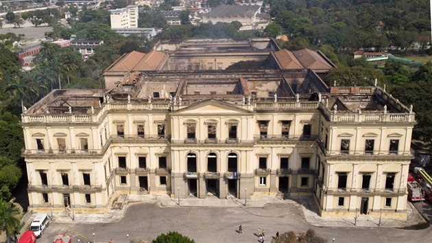 Brazilsk nrodn muzeum po poru. (3.z 2018)