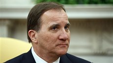 védský premiér a pedseda sociální demokracie Stefan Löfven (6. bezna 2018)