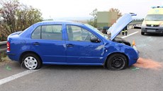 Na dálnici D35 havarovala na Olomoucku dv� osobní auta poté, co z nákladního...