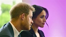 Princ Harry a vévodkyn Meghan (Londýn, 4. záí 2018)