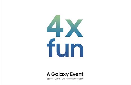 Samsung 4x fun - pedstavení nového smartphonu.