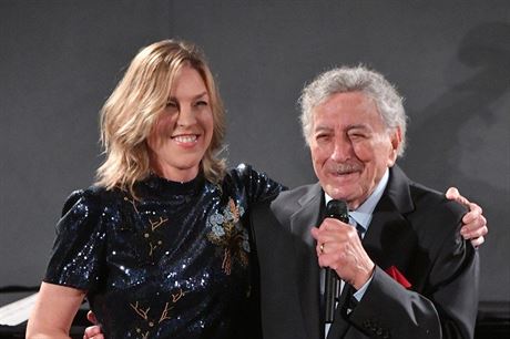 Diana Krallová a Tony Bennett