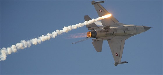 Dánská F-16 na Dnech NATO.
