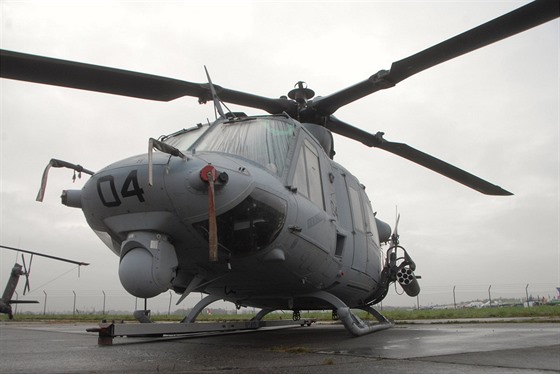 Vrtulník UH-1Y Venom americké námoní pchoty na Dnech NATO v Ostrav (21. záí...