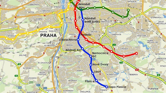 Metro D vyrazí na cestu možná už za deset let. Bude jezdit bez řidiče -  iDNES.cz