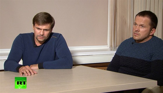 Snímek poízený z rozhovoru Alexandra Mikina a Anatolije epigy pro televizi RT