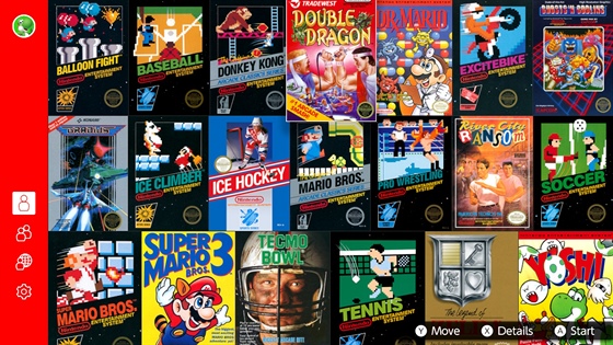 Nintendo Switch Online - hry z konzole NES