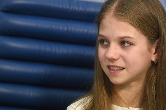 Ruská dívenka Alexandra Trusovová je novým krasobruslaským fenoménem.