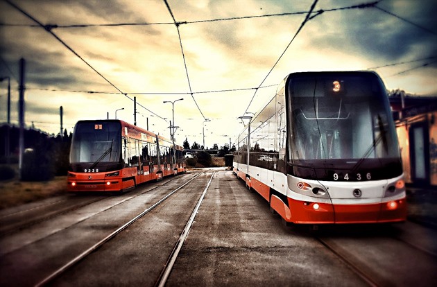 Tramvaj z Instagramu Anny Kettnerové.