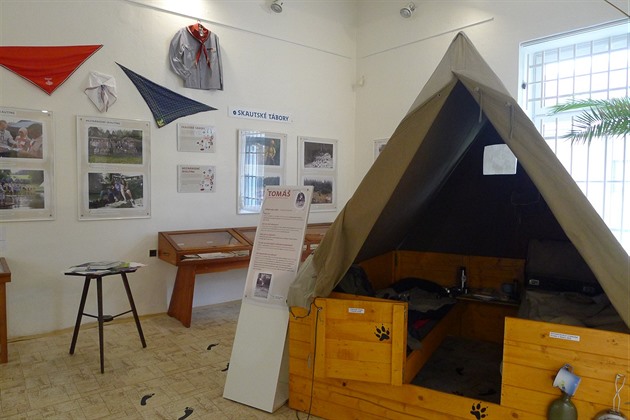 Výstava o historii skaut v Mstském muzeu Hlinsko potrvá do 11.listopadu 2018.