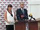 éf poslanc TOP 09 Miroslav Kalousek a poslankyn Helena Langádlová