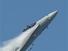 Finská F/A-18 Hornet na Dnech NATO.