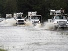 Severní a Jiní Karolínu decimuje tropická boue Florence (15. záí 2018)
