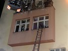 Pra��t� hasi�i zasahovali p�i po��ru bytu ve Stra�nic�ch, zachr�nili 17 lid�....