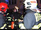 Pra��t� hasi�i zasahovali p�i po��ru bytu ve Stra�nic�ch, zachr�nili 17 lid�....