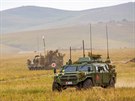 Cviení ruské armády ve východoasijské ásti zem (11.9.2018)