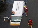Severní a Jiní Karolínu zasáhla tropická boue Florence (17. záí 2018)