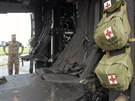 Vrtulník UH-1Y Venom americké námoní pchoty na Dnech NATO v Ostrav (21. záí...