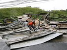 Filipíny zasáhl tajfun Mangkhut (15. záí 2018).