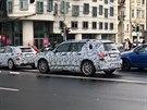 Maskované prototypy Mercedes v Praze: GLB a A-Class