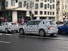 Maskované prototypy Mercedes v Praze: GLB a A-Class