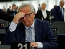 Pedseda Evropské komise Jean-Claude Juncker ped Evropským parlamentem...