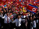 Severní Korea slaví 70. výroí svého vzniku. (9. záí 2018)