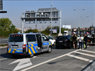 Policisté na Jižní spojce zastavili kradené rakouské auto. (6. září 2018)
