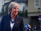 Britská premiérka Theresa Mayová na neoficiálním summitu Evropské unie v...