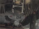 Vykládku vrtulníku Venom na monovském letiti v rámci Dn NATO 2018